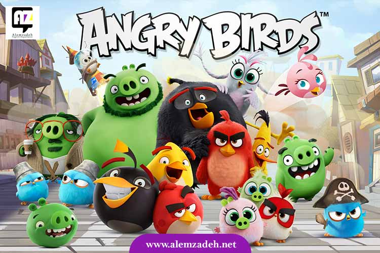 انیمیشن angry birds 